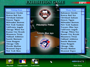 ESPN Baseball Tonight Gameplay (DOS)