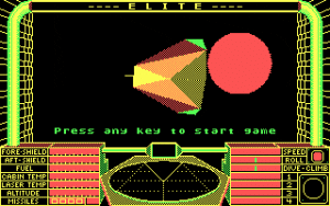 Elite Gameplay (DOS)