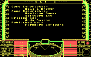 Elite Gameplay (DOS)