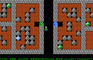 Emerald Mine Gameplay (Amiga)