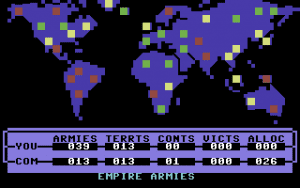 Empire (1984) Gameplay (Commodore 64)