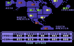Empire (1984) Gameplay (Commodore 64)