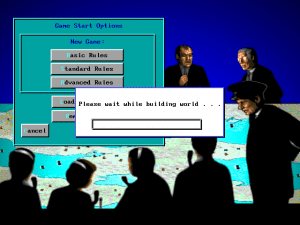 Empire Deluxe Gameplay (DOS)