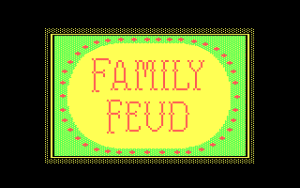 Family Feud Gameplay (DOS)