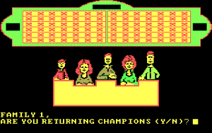 Family Feud Gameplay (DOS)