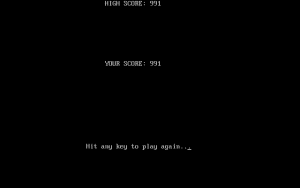 Flygame Gameplay (DOS)