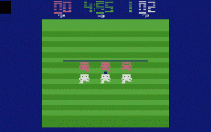 Football Gameplay (Atari 2600)