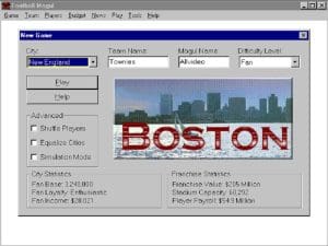 Football Mogul Gameplay (Windows)