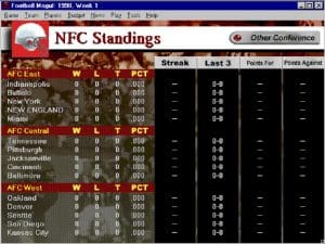 Football Mogul Gameplay (Windows)