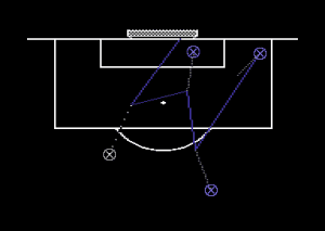 Footballer of the Year 2 Gameplay (Commodore 64)