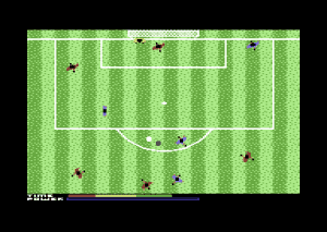 Footballer of the Year 2 Gameplay (Commodore 64)