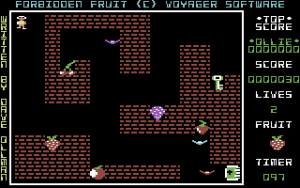 Forbidden Fruit Gameplay (Commodore 64)