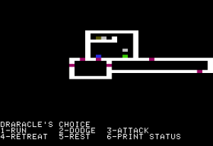 Fracas Gameplay (Apple II)
