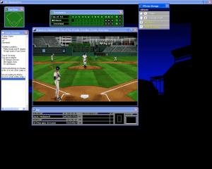 Front Page Sports: Baseball Pro '96 Season Gameplay (Windows)