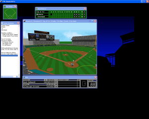 Front Page Sports: Baseball Pro '96 Season Gameplay (Windows)