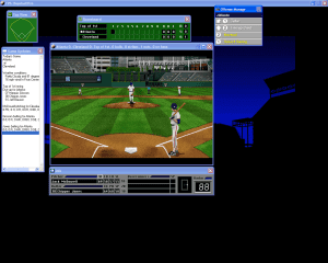 Front Page Sports: Baseball Pro '96 Season Gameplay (Windows)