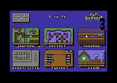 Fun School 3: for 5 to 7 Year Olds Gameplay (Commodore 64)