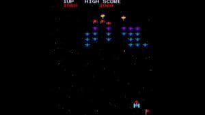 Galaxian Gameplay (Arcade)