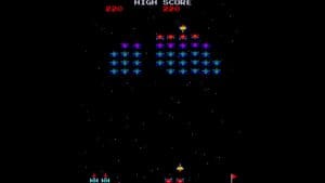 Galaxian Gameplay (Arcade)