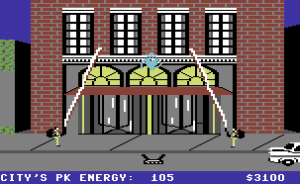 Ghostbusters Gameplay (Commodore 64)