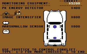 Ghostbusters Gameplay (Commodore 64)