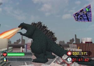 Godzilla Generations Gameplay (Dreamcast)