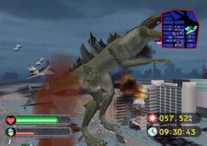 Godzilla Generations Gameplay (Dreamcast)