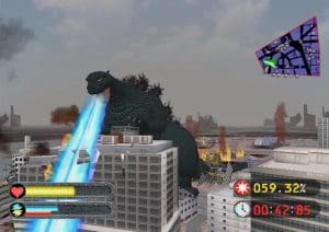 Godzilla Generations Gameplay (Dreamcast)