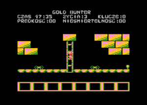 Gold Hunter Gameplay (Atari 8-bit)