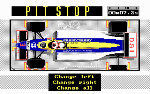 Grand Prix Circuit Gameplay (DOS)