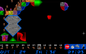 Hamsters Gameplay (DOS)