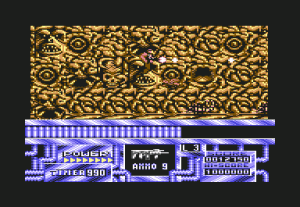 Hell Hole Gameplay (Commodore 64)