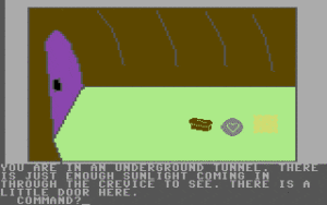 Hi-Res Adventure #2: The Wizard and the Princess Gameplay (Commodore 64)