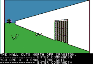 Hi-Res Adventure #3: Cranston Manor Gameplay (Apple II)