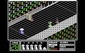 Highway Encounter Gameplay (Commodore 64)