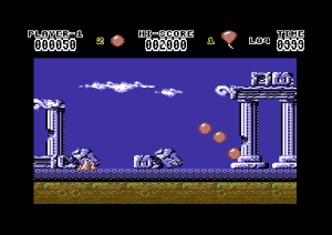 Hoppin' Mad Gameplay (Commodore 64)