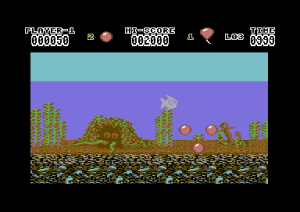 Hoppin' Mad Gameplay (Commodore 64)