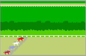 Horse Racing Gameplay (Intellivision)