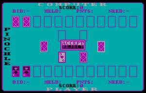House of Cards Gameplay (DOS)