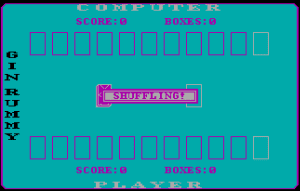 House of Cards Gameplay (DOS)