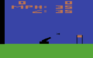Human Cannonball Gameplay (Atari 2600)