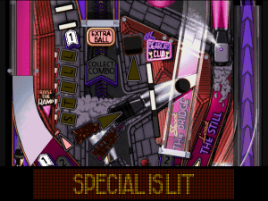 Hyper 3-D Pinball Gameplay (DOS)