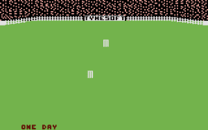 Ian Botham's Test Match Gameplay (Commodore 16, Commodore Plus/4)