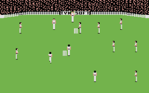Ian Botham's Test Match Gameplay (Commodore 16, Commodore Plus/4)
