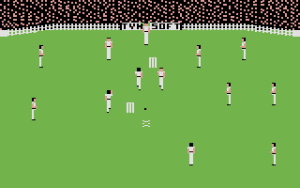 Ian Botham's Test Match Gameplay (Commodore 16, Commodore Plus/4)