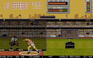 International Athletics Gameplay (DOS)