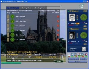 International Cricket Captain 2002 Gameplay (Windows)