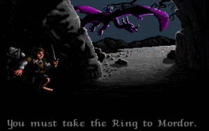 J.R.R. Tolkien's The Lord of the Rings, Vol. II: The Two Towers Gameplay (DOS)