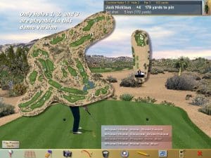 Jack Nicklaus 6: Golden Bear Challenge Gameplay (Windows)