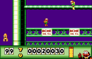 James Pond: Underwater Agent Gameplay (Genesis)